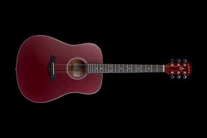 L2050074 Arrow Silver D WR Wine Red - gitara akustyczna